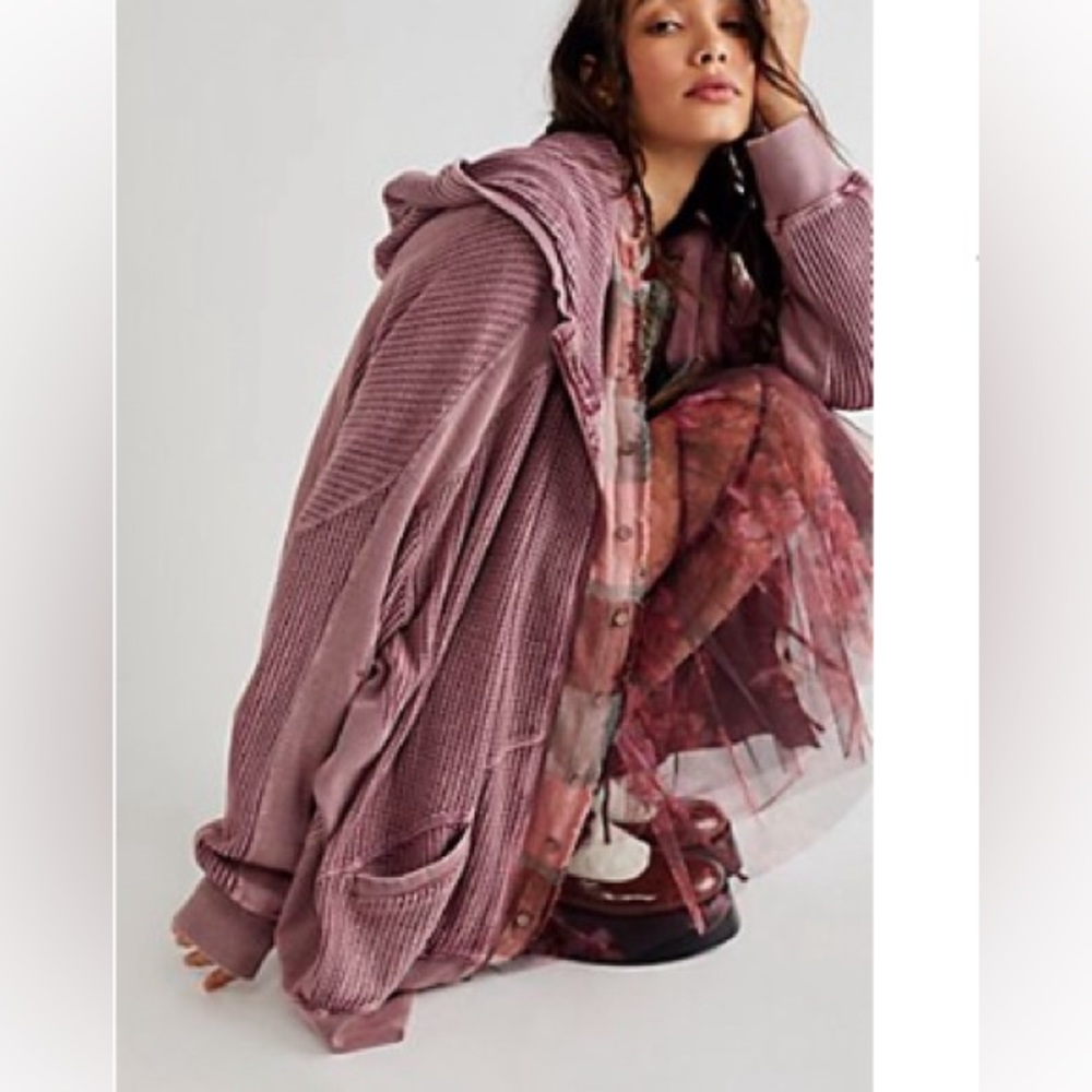 Free People ONE Ash hoodie